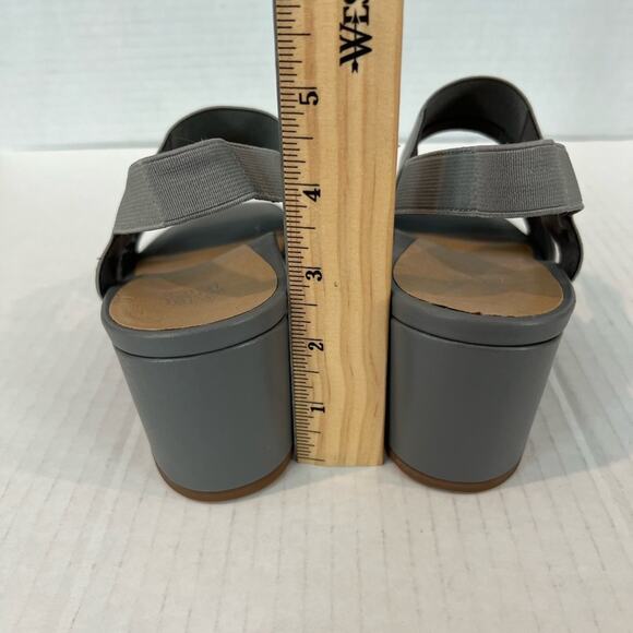 ABEO BioSystem Women’s Shannon Gray Cobblestone  Sparkly Sandals Size 7 N - Picture 8 of 9